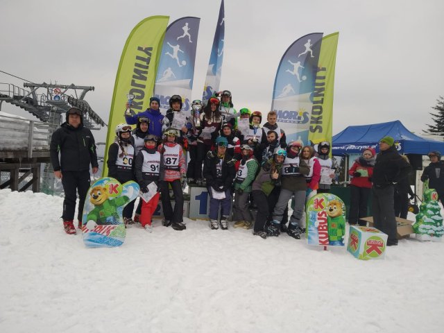 2019.01.24 - mistrzostwa Ziemi Pszczyńskiej w Narciarstwie Alpejskim i Snowboardzie
